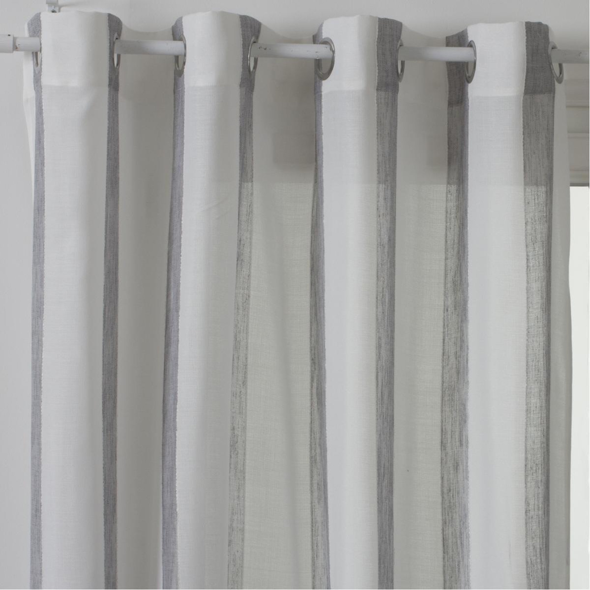 ATMOSPHERA Rideau voilage  hugo  140x240cm gris