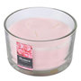 Voir la diapositive 2 : Paris Prix Bougie Parfumée 3 Mèches  Essentiel  13cm Rose