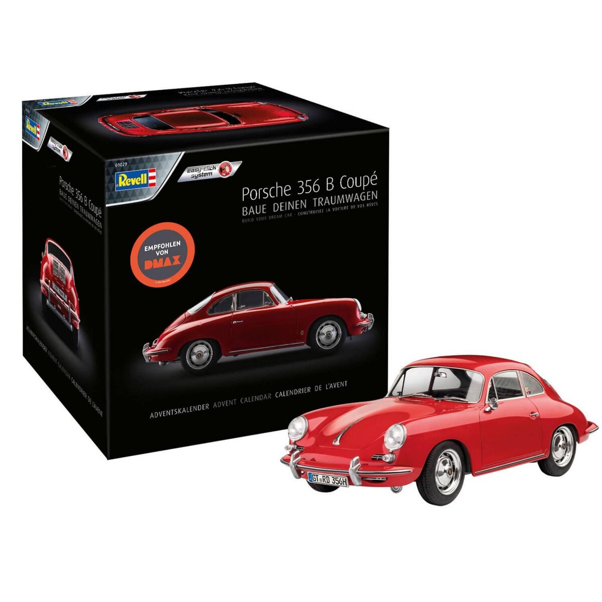 Calendrier de l'avent : Maquette voiture Porsche 356 B Coupé - Easy Click  pas cher 