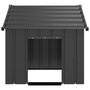 Voir la diapositive 3 : VIDAXL Niche pour chien avec toit noir 83x130x85 cm acier galvanise