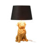 Voir la diapositive 2 : Paris Prix Lampe à Poser Déco  Chien Assis  52cm Or