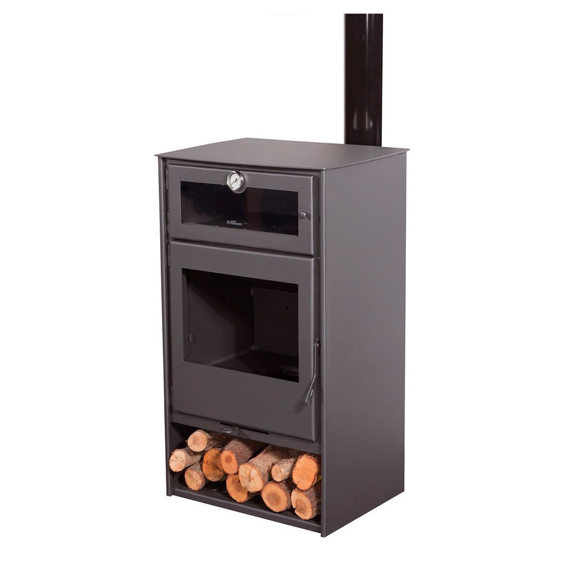 Juan Panadero Poêle à bois NICE TITANIUM 8 Kw