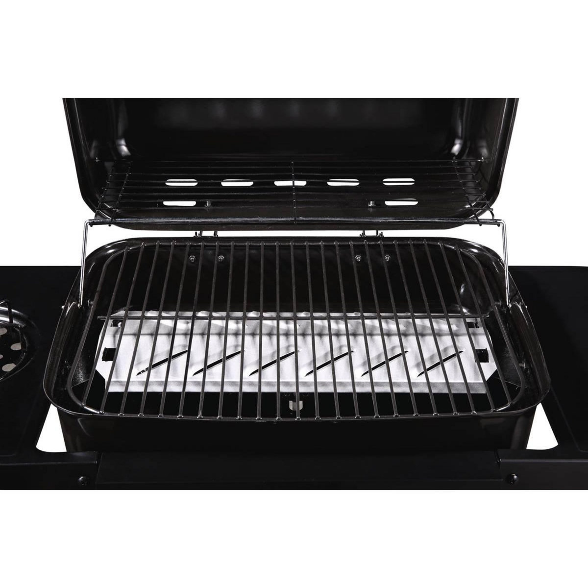 Habitat et Jardin Barbecue gaz  Party 3  - 3 brûleurs dont 1 latéral - 9.38 kW - Noir