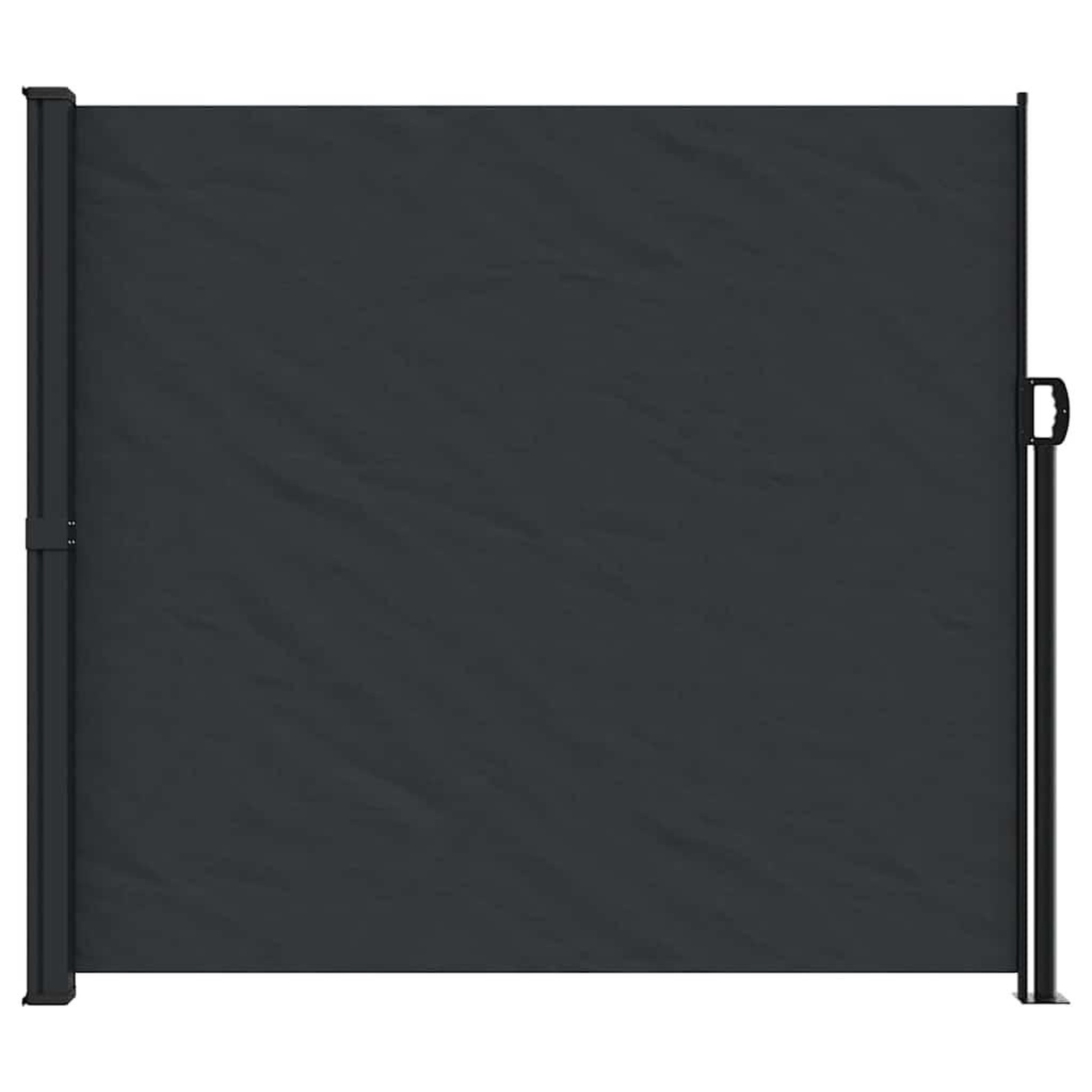 Voir la diapositive 3 : VIDAXL Auvent lateral retractable noir 180x500 cm
