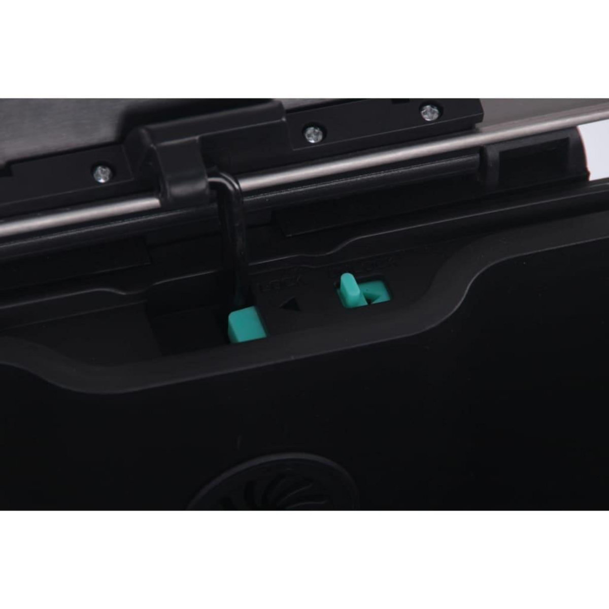 EKO EKO Poubelle a pedale E-Cube 28 L+18 L Argente mat