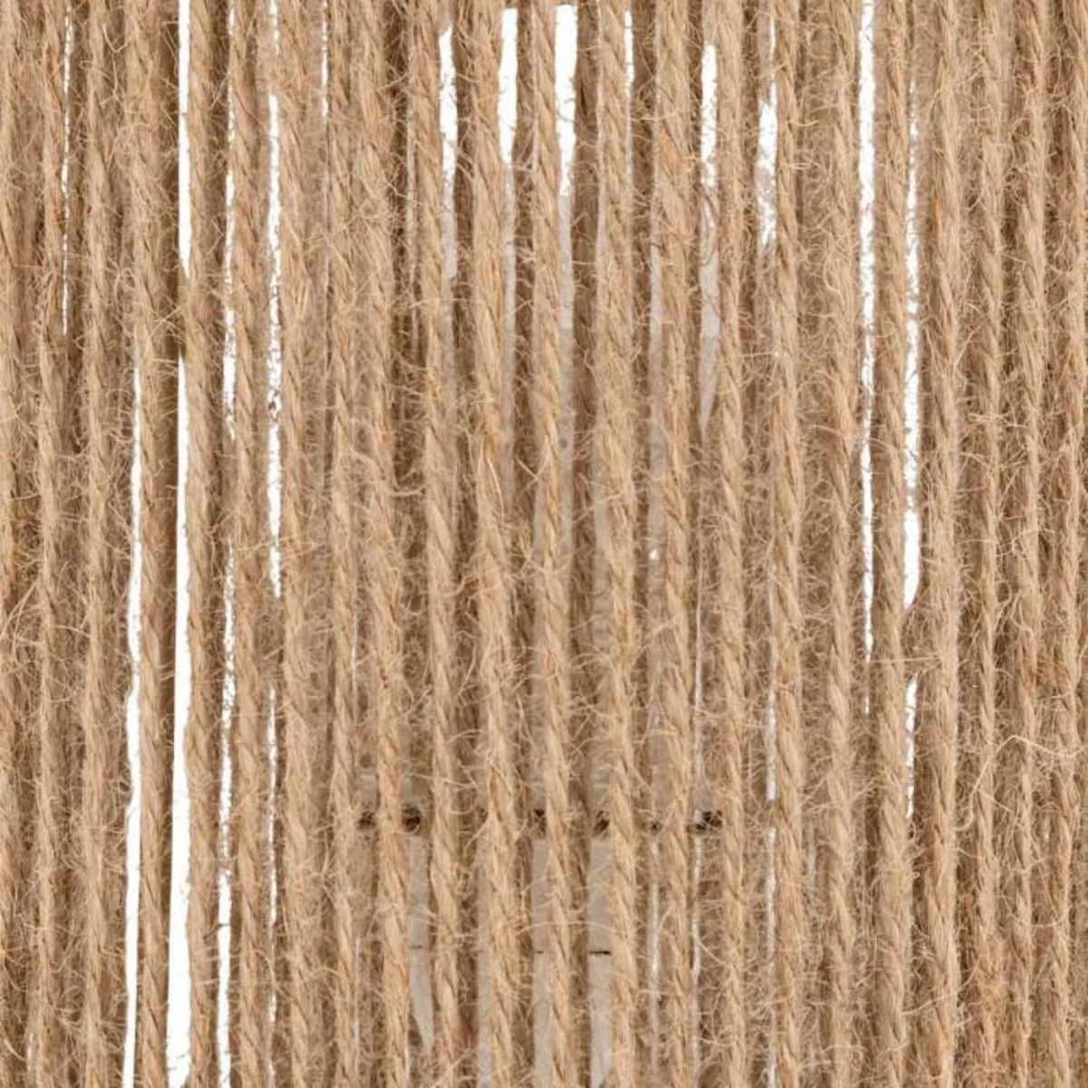 ATMOSPHERA Lampe à Poser en Céramique  Koby  24cm Blanc & Naturel