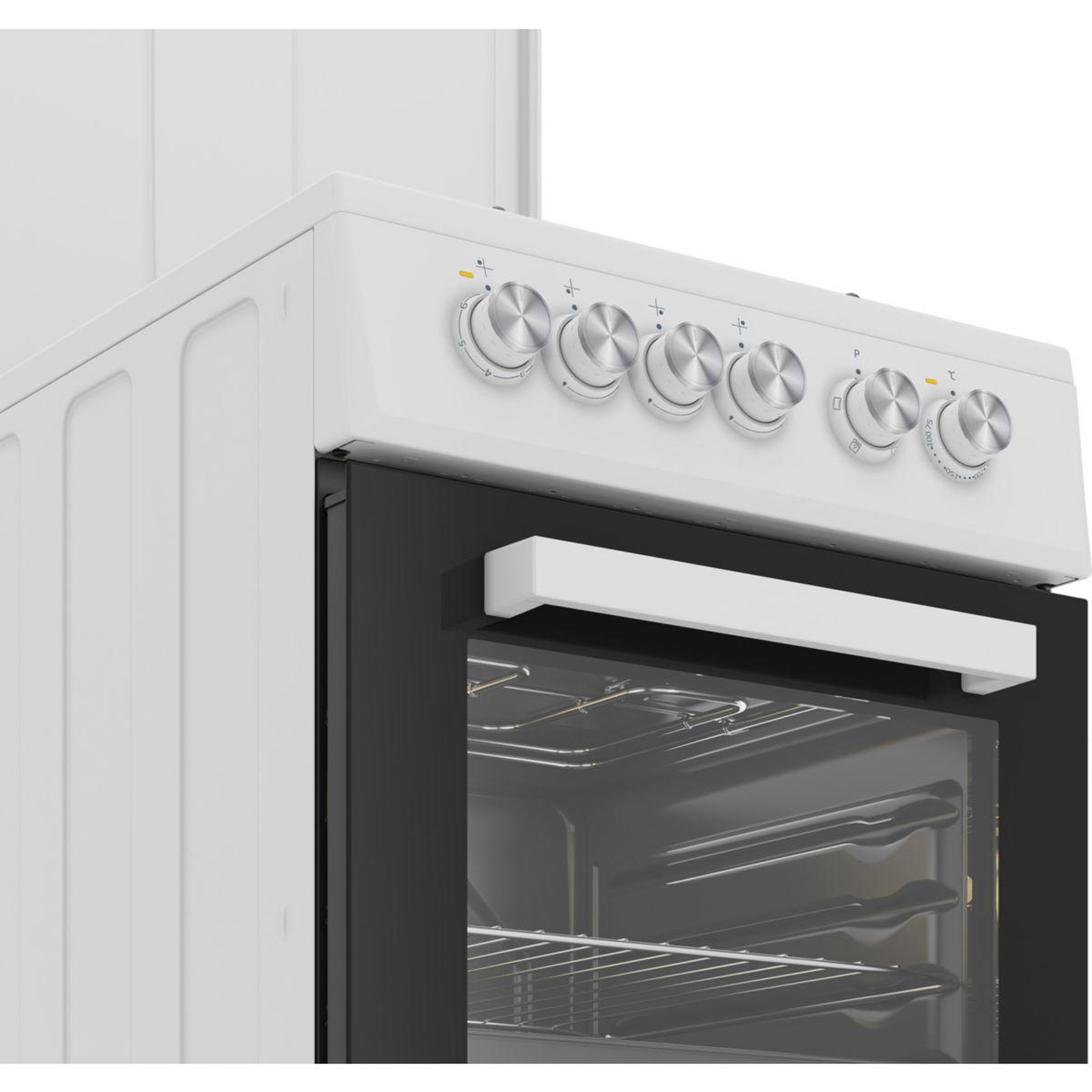 Voir la diapositive 5 : Beko Cuisinière gaz fss53011dw