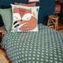 Voir la diapositive 2 : COTE DECO Housse de couette 140x200 réversible + 1 taie TO YOU