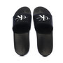 Voir la diapositive 4 : CALVIN KLEIN JEANS Claquettes Noir Homme Calvin Klein Jeans Slide Monogram