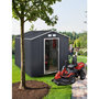 Voir la diapositive 2 : Habitat et Jardin Abri de jardin métal  Vegas  - 7,06 m² - Gris