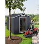 Voir la diapositive 2 : Habitat et Jardin Abri de jardin métal  Vegas  - 7,06 m² - Gris