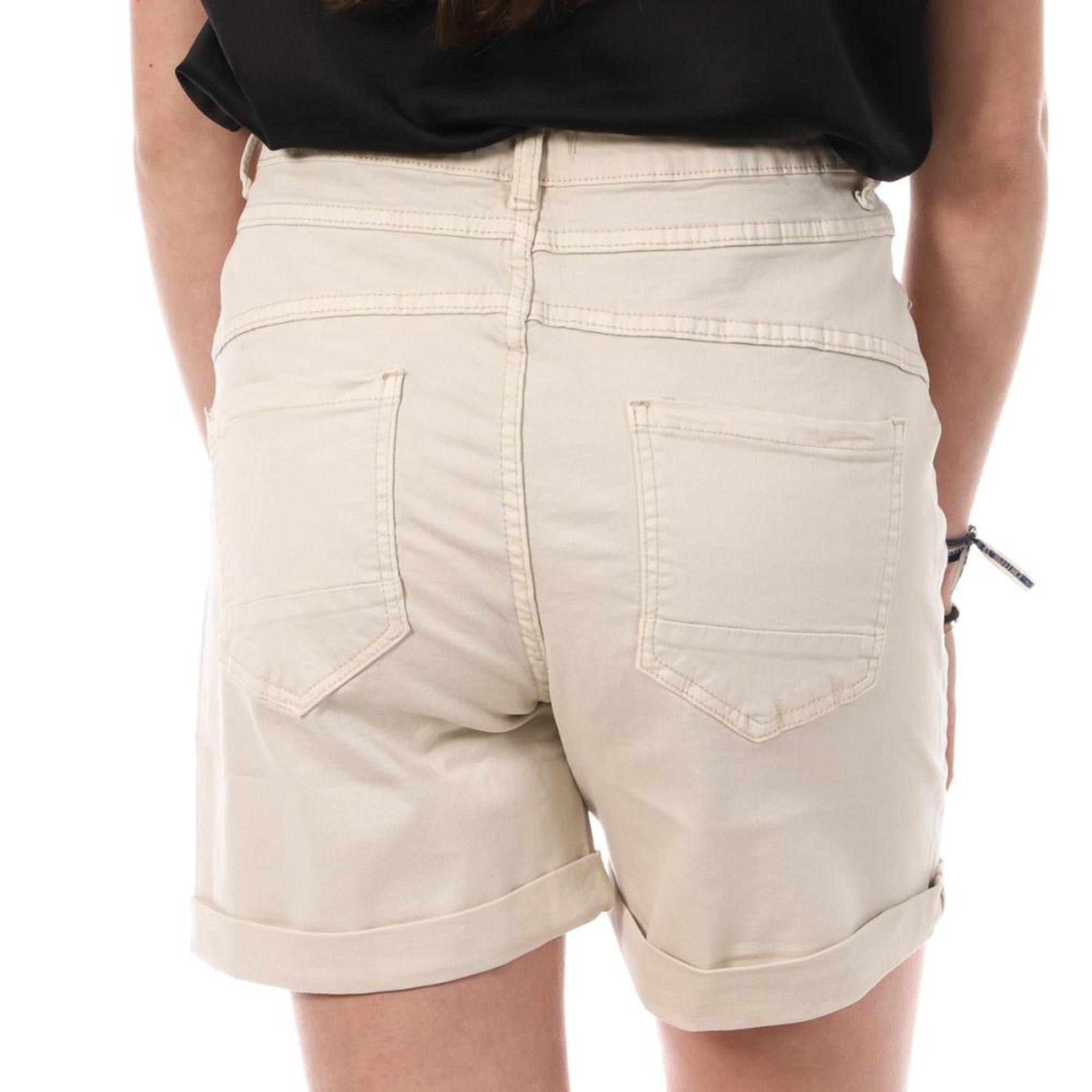 Voir la diapositive 2 : MONDAY PREMIUM Short Beige Femme Monday Premium Long Please