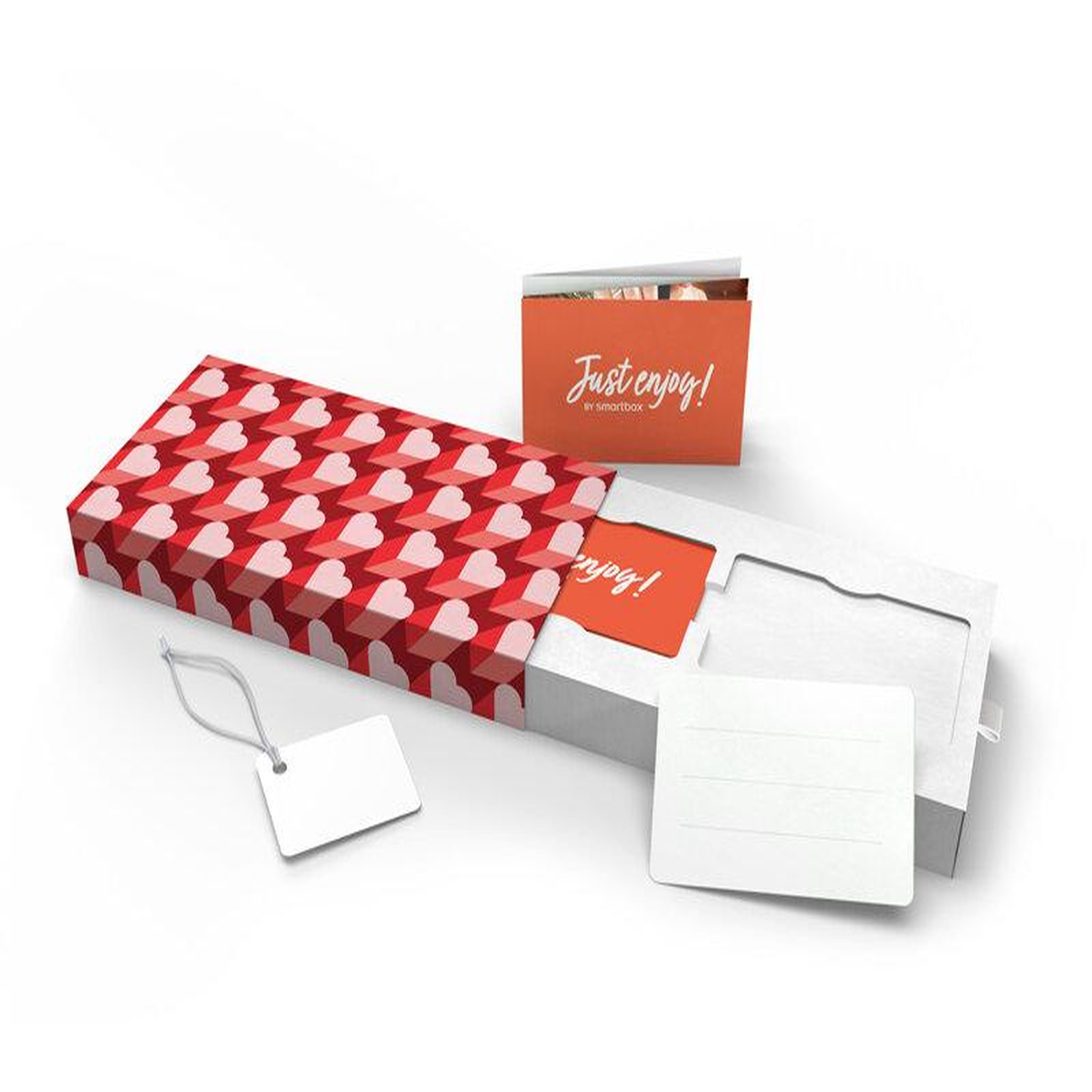 Voir la diapositive 2 : Smartbox Carte cadeau just enjoy ! Amour - 50 € - coffret cadeau multi-thèmes