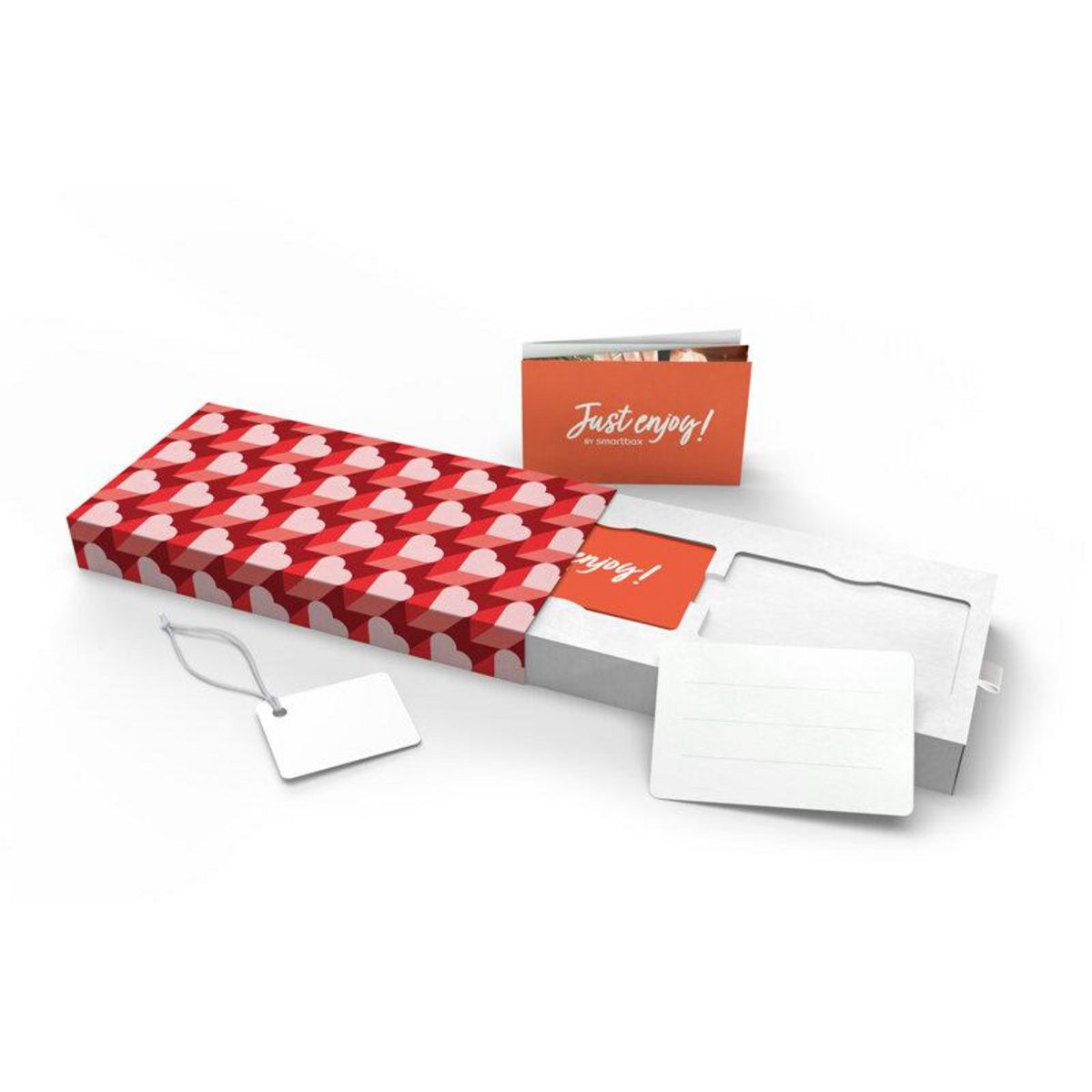 Smartbox Carte cadeau Just enjoy ! Amour - 50 € - Coffret Cadeau Multi-thèmes