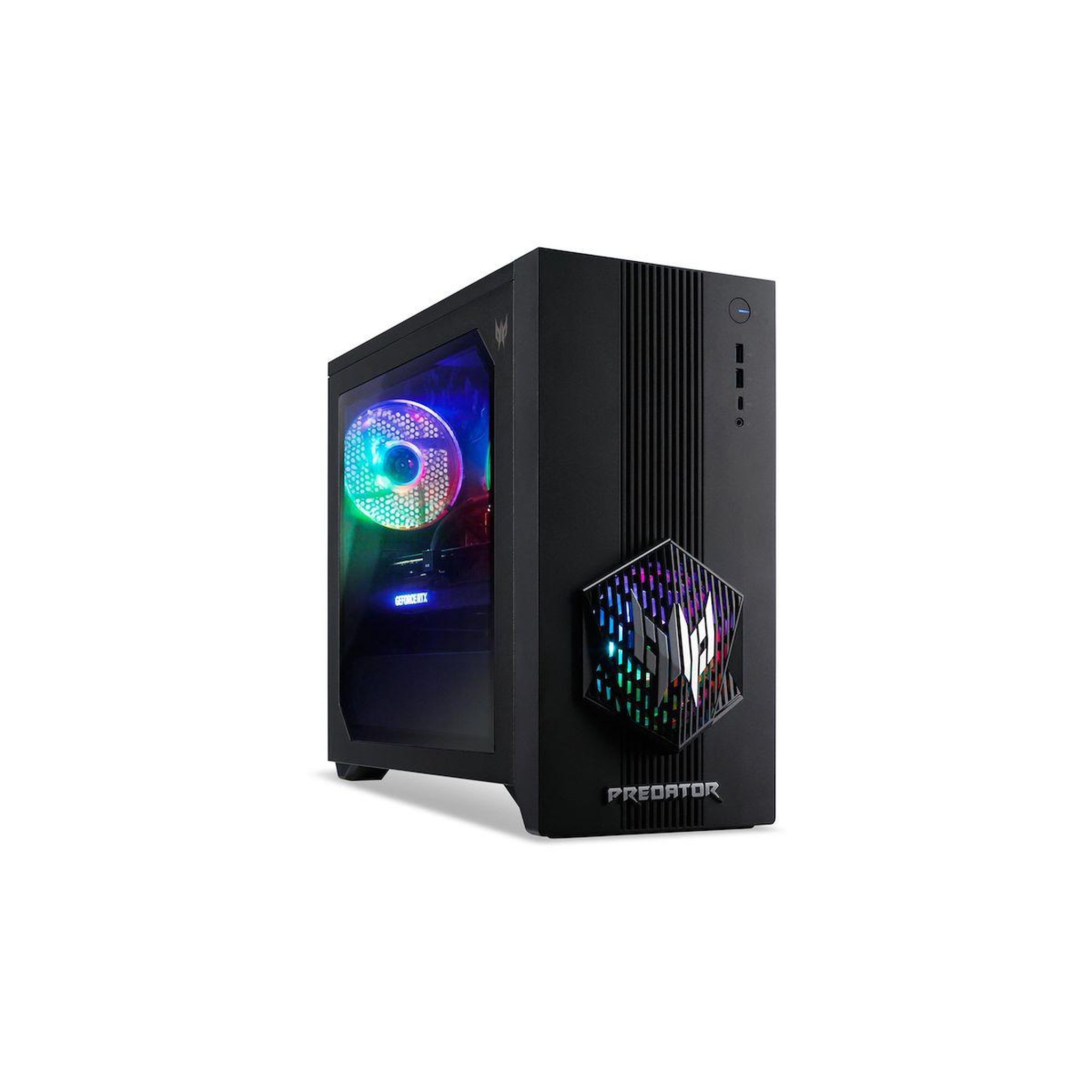 Voir la diapositive 1 : ACER PC Gamer Predator PO3-665 – Intel Core i7 14700F – NVIDIA GeForce RTX 5070 – 32 Go RAM DDR4 – SSD 1 To