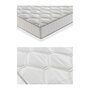 Voir la diapositive 4 : FINLANDEK Ensemble matelas ressorts + sommier tapissier 90 x 190 - Confort equilibre - Epaisseur 23 cm - Galon gris - FINLANDEK Hyvyys