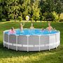 Voir la diapositive 1 : INTEX Piscine tubulaire Prism Frame ronde 5,49 x 1,22 m - Intex