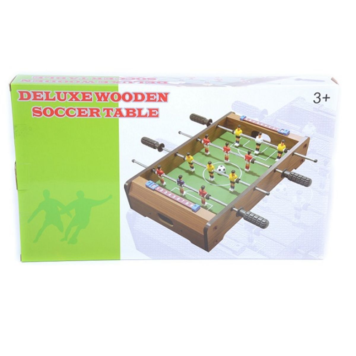 Mini baby foot de table en bois 50 cm