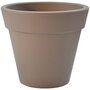Pot rond taupe 15L ROTO