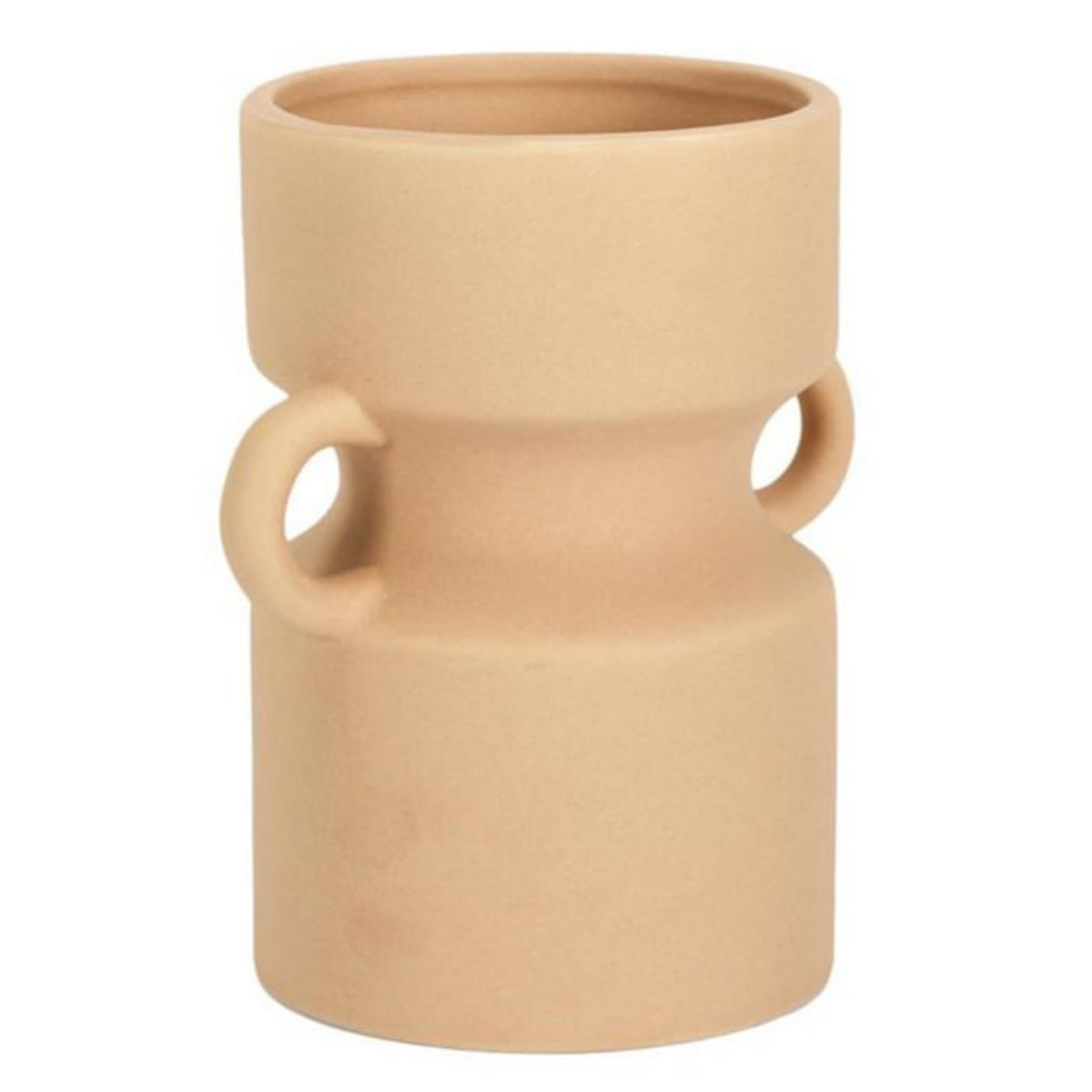 Paris Prix Vase avec Anse Déco  Arty  15cm Beige Nude