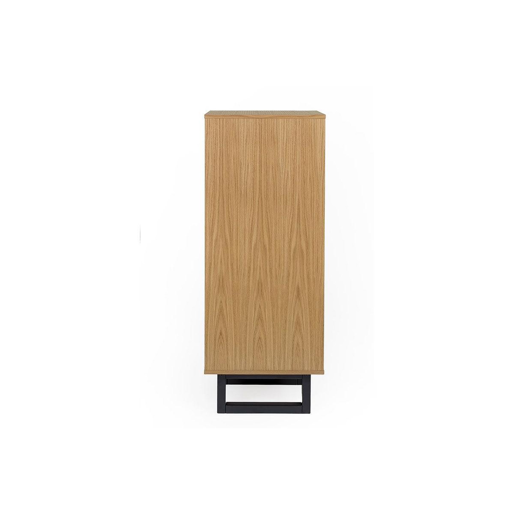 Voir la diapositive 3 : Paris Prix Chiffonnier 5 tiroirs diamants  camden  123cm naturel