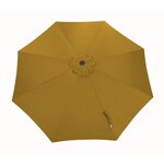 Proloisirs Toile Parasol Mat Droit 300 par 8 Polyester 200gr SD - Curry