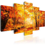 Paris Prix Tableau Imprimé  Autumn Alley. Coloris disponibles : Multicolore
