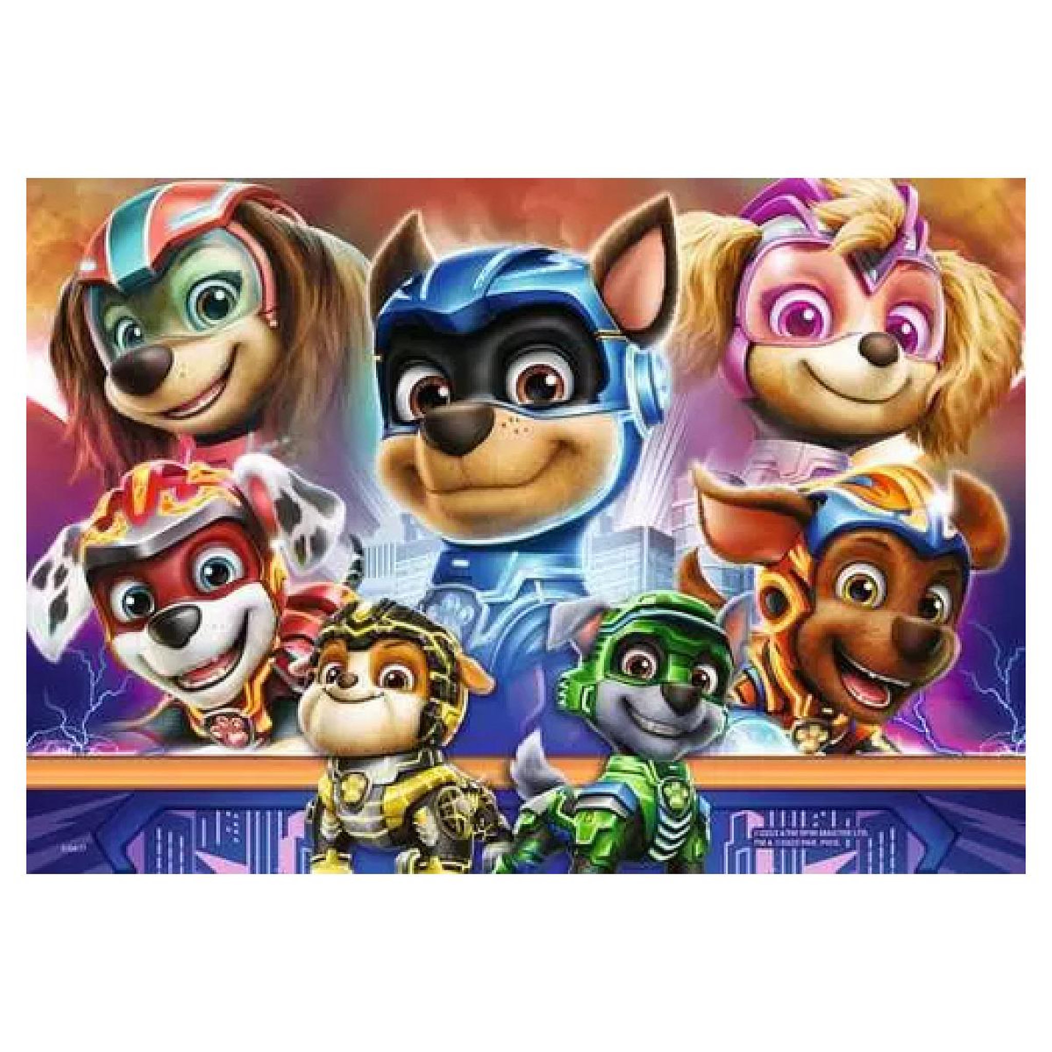 Voir la diapositive 3 : RAVENSBURGER Puzzles 2x12 p - Pat Patrouille Le Film 2