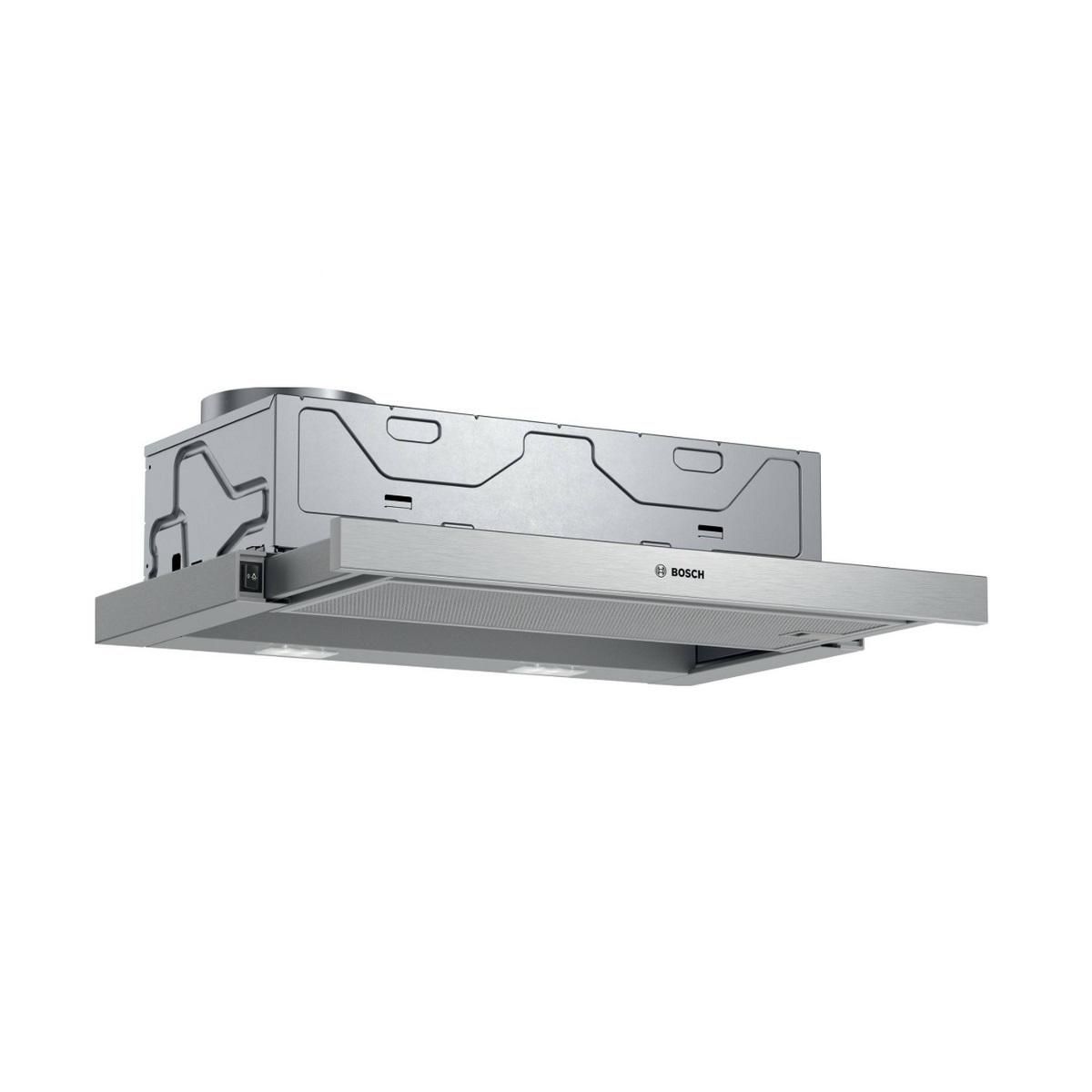 BOSCH Hotte téléscopique 60cm 388m3/h 67db silver - DFM064W54F