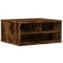 Voir la diapositive 2 : VIDAXL Support d imprimante chêne fumé 49x40x22,5 cm bois d ingénierie