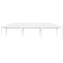 Voir la diapositive 3 : VIDAXL Tente de reception 4 x 9 m Blanc