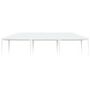 Voir la diapositive 3 : VIDAXL Tente de reception 4 x 9 m Blanc
