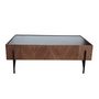 Voir la diapositive 1 : CONCEPT USINE Table basse avec grand tiroir SEQUOIA