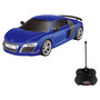 Voir la diapositive 1 : One Two Fun Voiture radiocommandée bleue échelle 1/18e Audi R8 GT