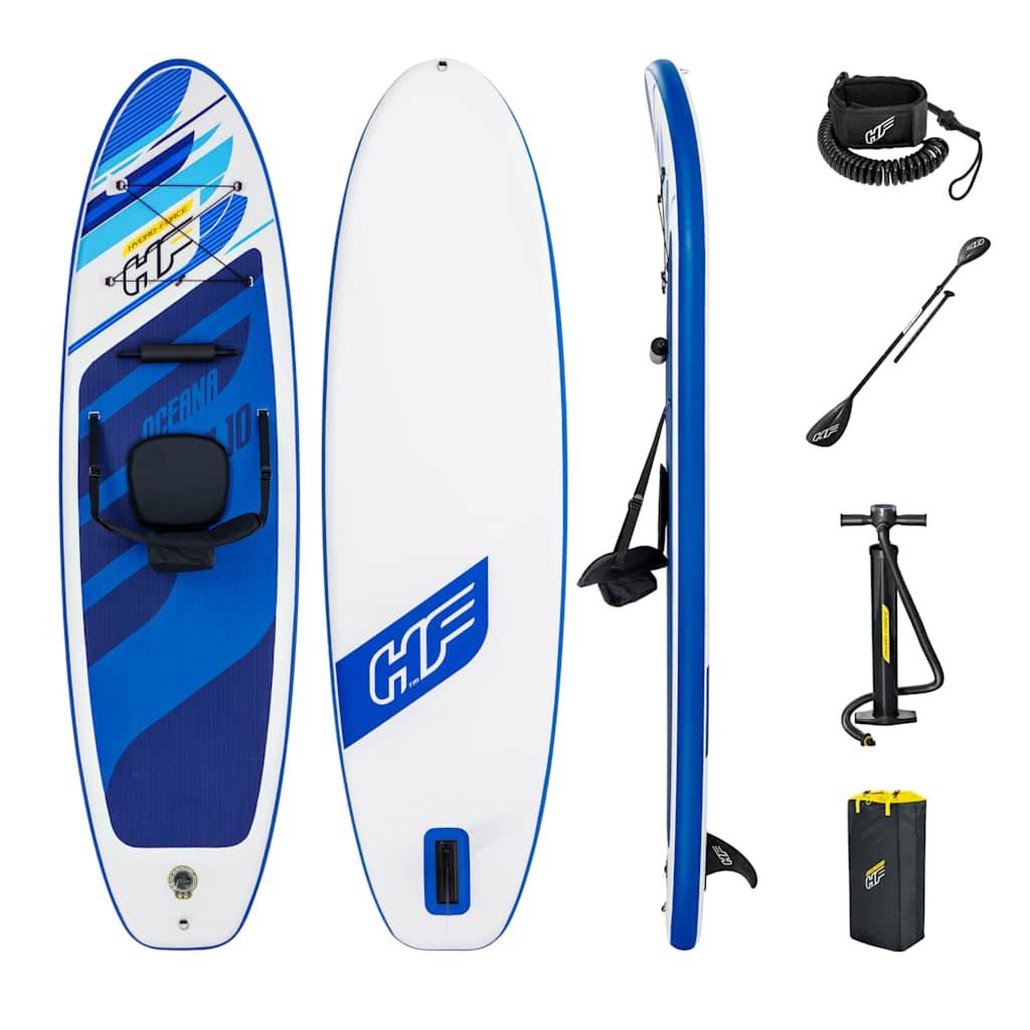 Voir la diapositive 1 : BESTWAY Bestway SUP gonflable Hydro-Force Oceana