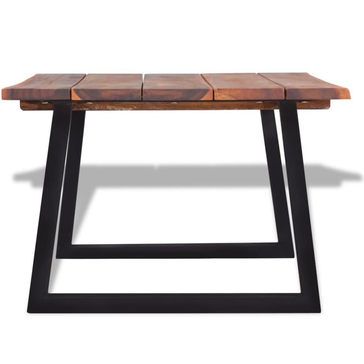 VIDAXL Table basse Bois d'acacia massif 110x60x40 cm