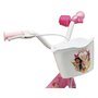 Voir la diapositive 3 : Disney Princesse Vélo enfant - Moidèle 12'' Princesse de Disney pour enfant de 85/100 cm avec stabilisateurs - 1 Frein - Panier avant - Porte poupée arrière et roues bâtons