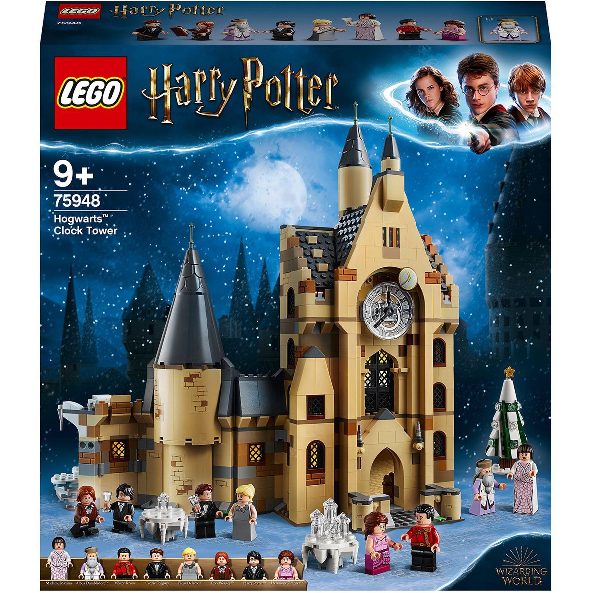 Voir la diapositive 1 : LEGO Harry Potter 75948 La Tour de l'Horloge de Poudlard, Jouet de Château Fort, Figurines