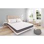 Voir la diapositive 1 : OBED Matelas mousse 140x190 cm MEMORY ZEN 