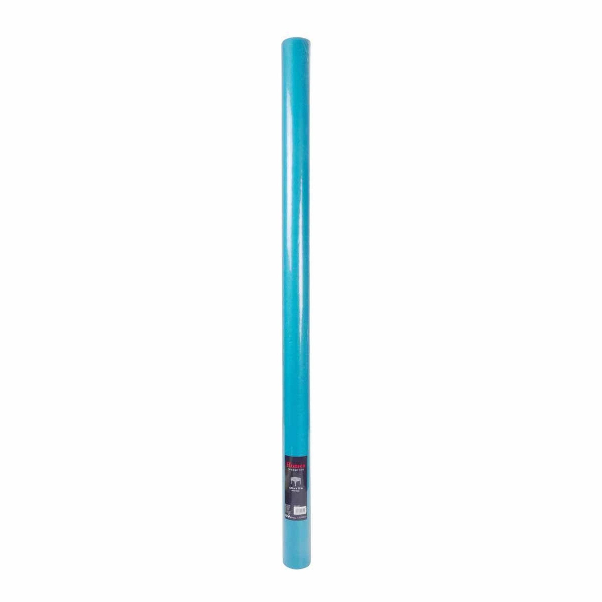 Voir la diapositive 2 : HOMEA Nappe plastique  intissé  1,20x10m bleu