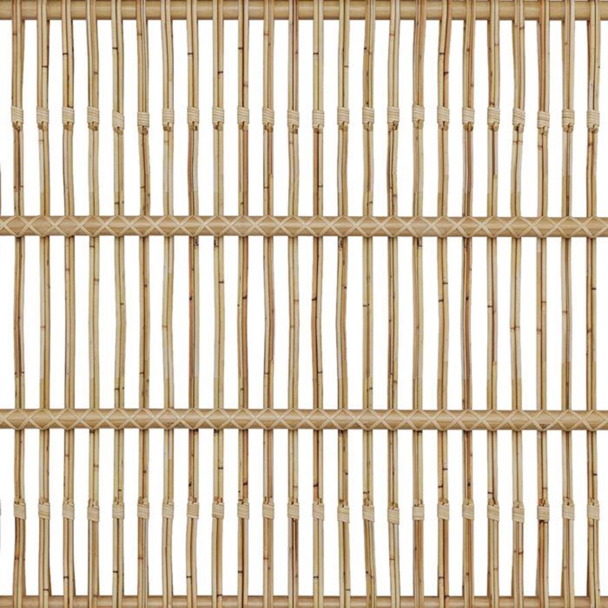 Rendez vous déco Tête de lit en rotin naturel 140 cm - Morphée