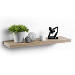 Paris Prix Étagère Murale Design  Flottante  75cm Chêne
