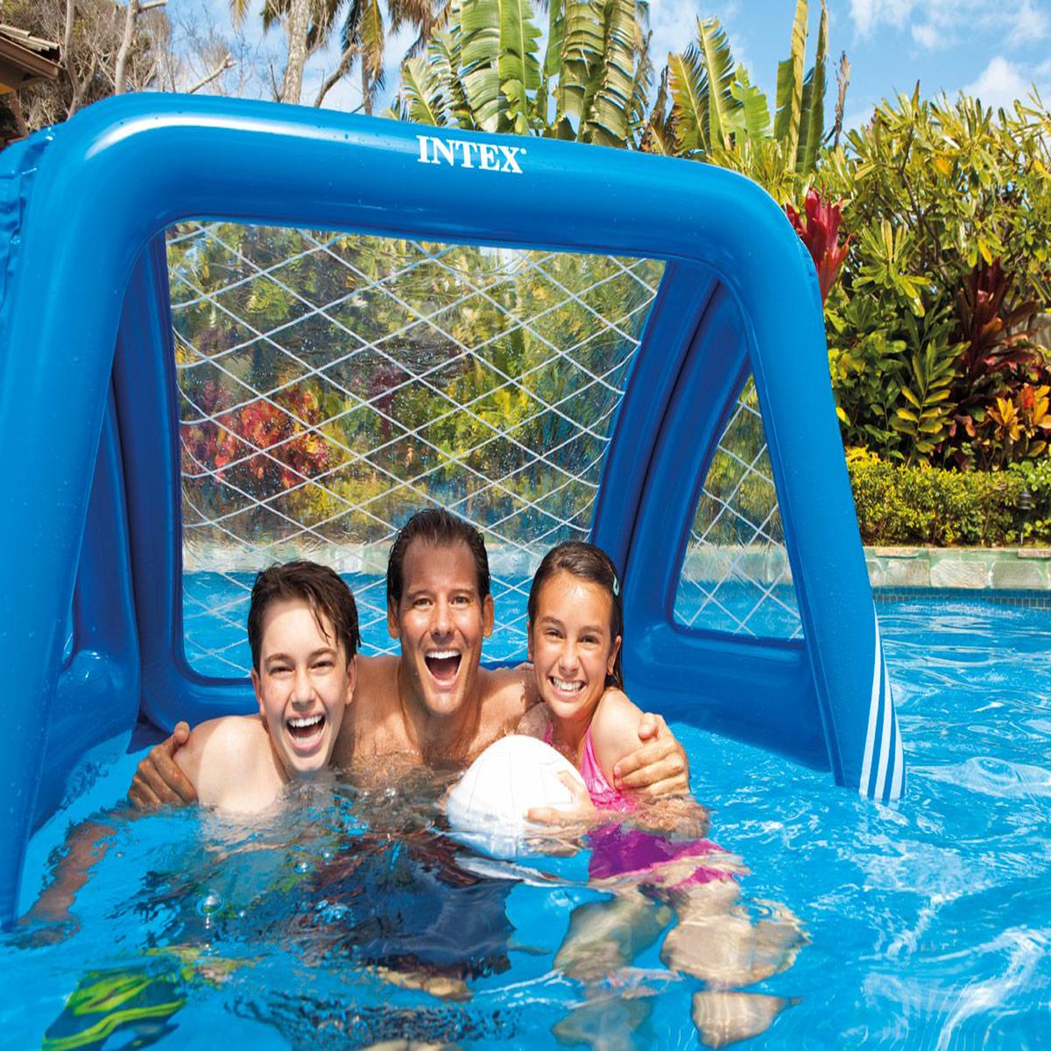 Voir la diapositive 5 : INTEX Jeu de water polo - Intex