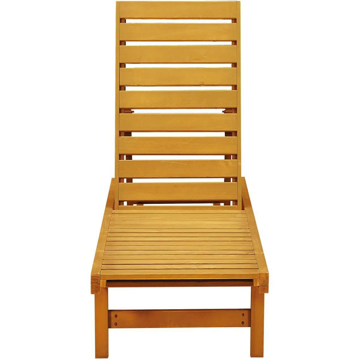 Habitat et Jardin Bain de Soleil en bois  Rawai  -  Marron clair