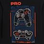 Voir la diapositive 2 : INEXTENSO T-shirt manches longues pro gamer garçon