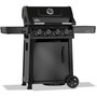 Voir la diapositive 3 : NAPOLEON Barbecue gaz Freestyle 425 Noir, sur chariot,4 brûleurs, surface de cuisson 60 x 45 cm