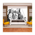Paris Prix Papier Peint  Saxophone Recital on Broadway. Coloris disponibles : Multicolore