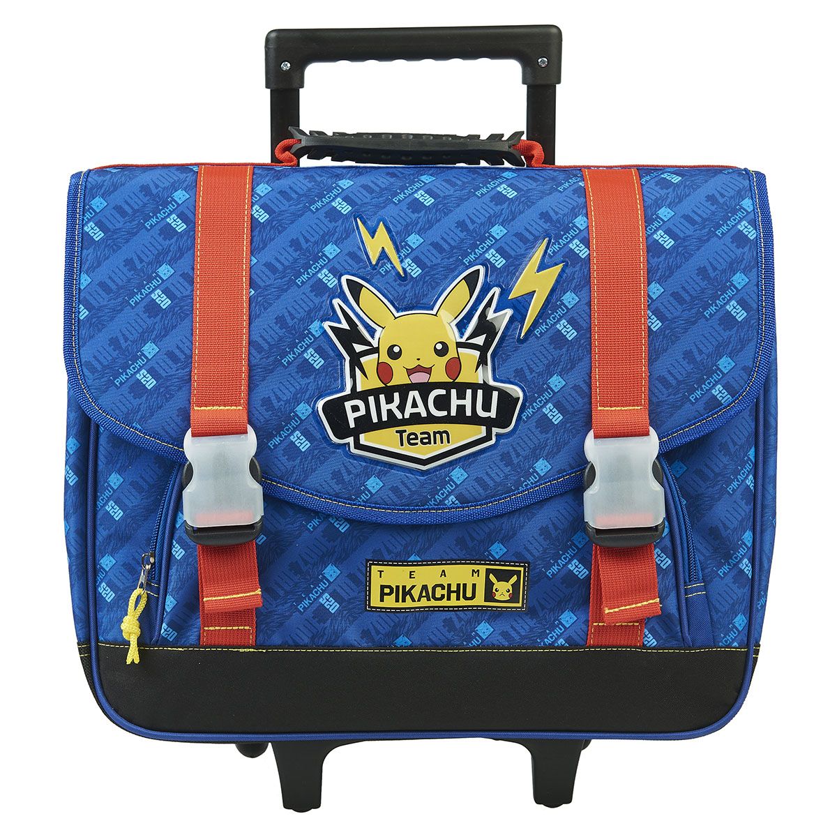 POKEMON Cartable à roulettes bleu POKEMON 