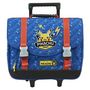 Voir la diapositive 1 : POKEMON Cartable à roulettes bleu POKEMON 