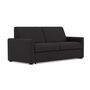 Voir la diapositive 3 : BEST MOBILIER Julia - canapé 3 places convertible express couchage quotidien 140 cm matelas 14 cm en tissu